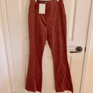 ASOS Women’s velvet flare pant. Size 0. Never worn